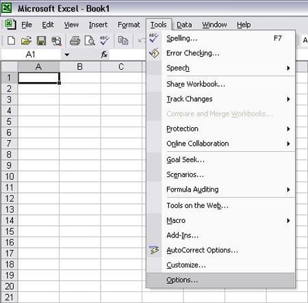 Microsoft Excel 2003 - inLook.vn