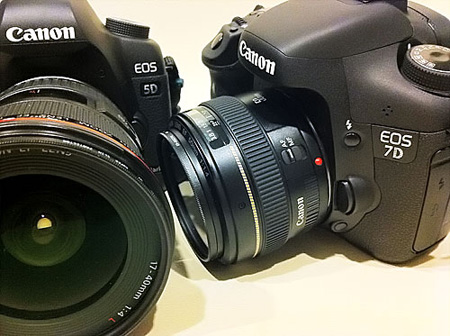 Canon EOS 7D &amp; Canon EOS 5D Mark II - inLook.vn