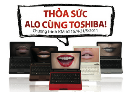 Chương trình khuyến mãi Toshiba - inLook.vn