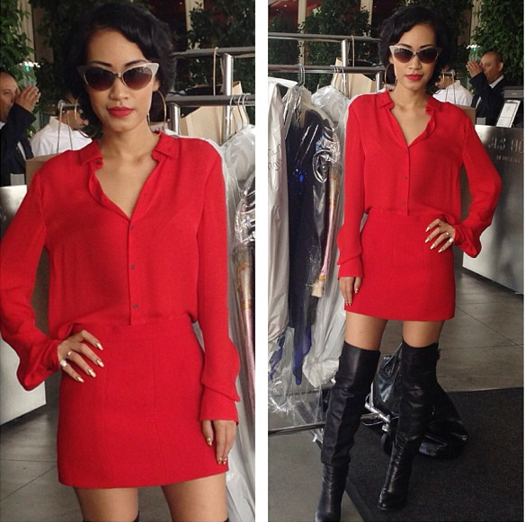 NTK gốc Việt Nini Nguyen - từ lao công trở thành stylist riêng của Rihanna 16