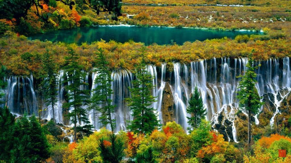 Thác nước Nuorilang Waterfalls, một thắng cảnh đẹp khác tại Trung Quốc
