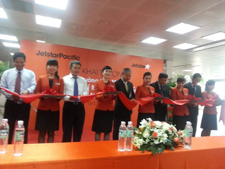 Jetstar Pacific khai trương 2 đường bay mới.