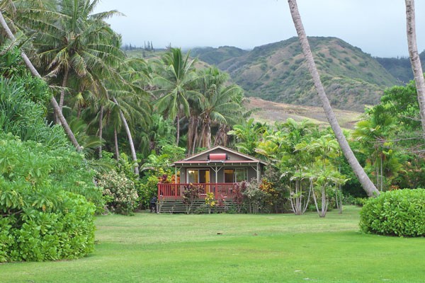 Căn nhà gỗ ở thiên đường Molokai, Hawaii, Mỹ.