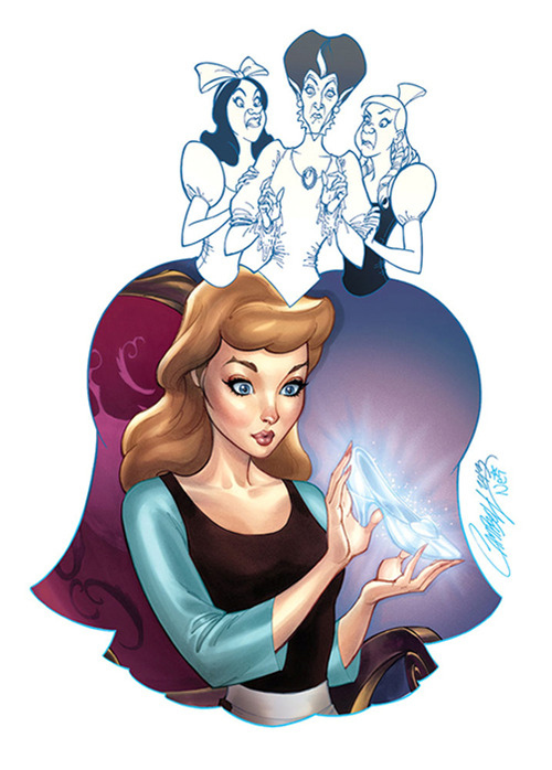 Xem công chúa Disney và nhân vật phản diện của mình &quot;hòa làm một&quot; 4