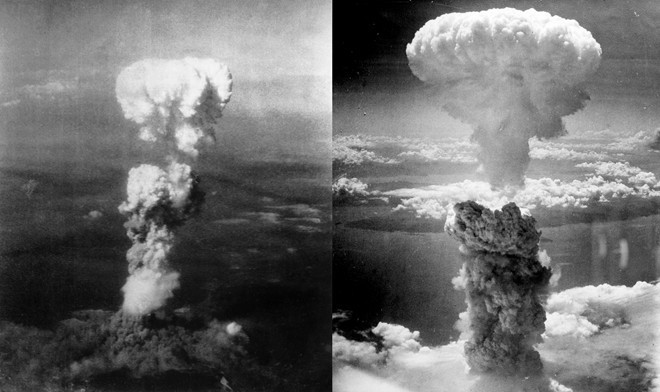 Mỹ và Nhật Bản đã tham gia vào cuộc xung đột lớn trong Thế chiến II. Sau khi Đế quốc Nhật Bản tấn công Trân Châu cảng năm 1941, Mỹ trả đũa bằng cách thả hai quả bom nguyên tử xuống hai thành phố của Nhật là Hiroshima và Nagasaki. Máy bay ném bom B-29 “Enola Gay” của quân đội Mỹ mang quả bom có biệt danh Little Boy bay qua thành phố Hiroshima vào ngày 6 /8/1945. Quả bom chứa  60 kg Uranium 235 và đương lượng 13 kiloton  được thả xuống và phát nổ, lập tức giết chết 140.000 người và khiến hàng chục nghìn người khác bị thương. Chỉ 3 ngày sau đó, phi cơ B-29 “Bockscar”  thả quả bom 
