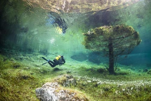 Khám phá vẻ đẹp kỳ thú dưới lòng Hồ Xanh - 7
