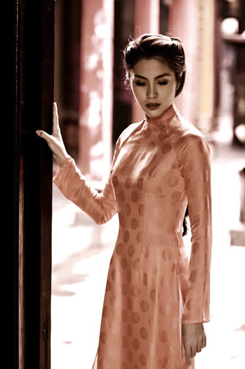 Vẻ đẹp cuốn hút của Tăng Thanh Hà trong tà áo dài truyền thống 29