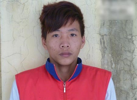 Đối tượng Nguyễn Văn Nam bị bắt chỉ vài giờ sau khi gây án