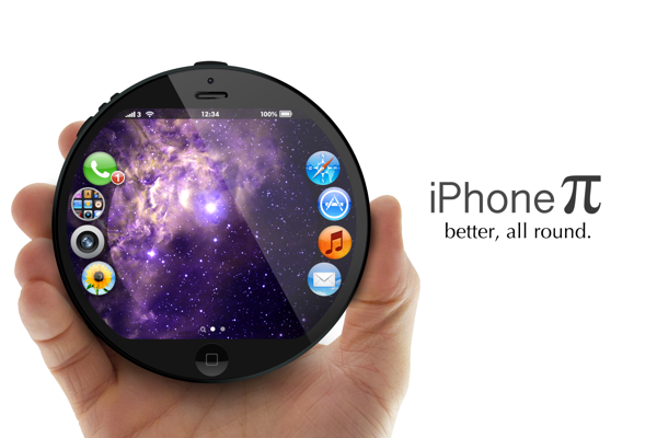 Concept iPhone Pi hình tròn đẹp mắt - 7350