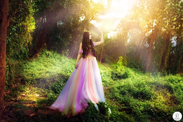 Bộ ảnh “Nàng công chúa trong rừng” tuyệt đẹp của 9x Lạng Sơn
