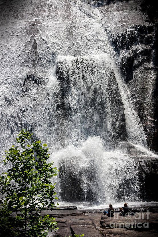 Một cảm giác thật Yomost khi được ngồi đối diện với thác nước hoành tráng tại rừng Dupont State phía Bắc Carolina