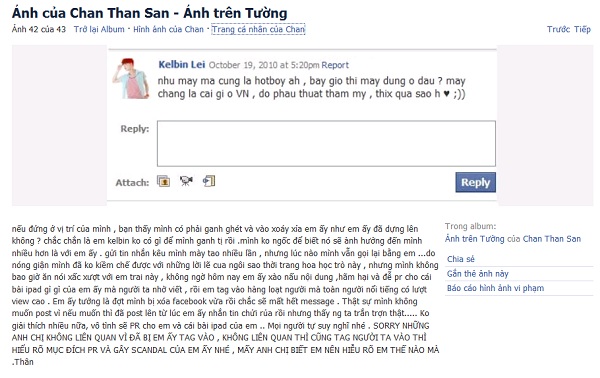 Hot teen Việt và những màn &quot;khẩu chiến&quot; trên Facebook 4