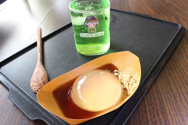 Món tráng miệng kiểu Nhật tròn như giọt nước