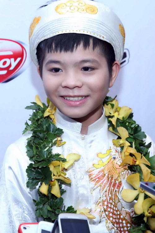  &#9;Quang Anh trong đêm đăng quang The Voice Kids 2013