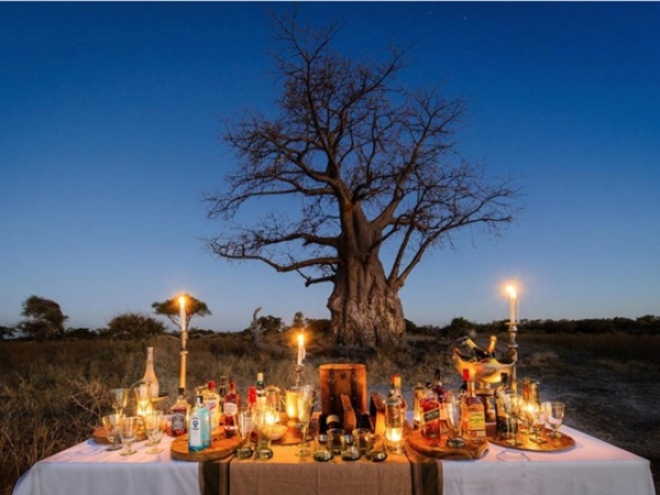 Năm 2013, trang du lịch Travel & Leisure bầu chọn khách sạn Mombo Camp and Little Mombo Camp ở Botswana là khách sạn tốt nhất thế giới. Tại đây, du khách sẽ được ăn tối xa xỉ giữa thiên nhiên hoang dã hoặc thư giãn ngay trước mắt sư tử hay ngựa vằn.