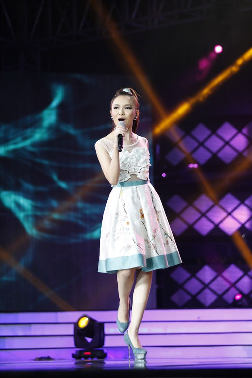 Miss Teen Thảo My vẫn chinh phục khán giả bởi ngoại hình đẹp và chất giọng tốt